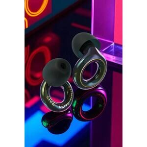 Loop Experience 2 Earplugs Holographic Black Tomorrowland Edition Open Box New